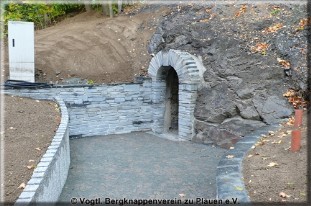 Eingang Alaunbergwerk Reichsstraße